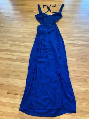 Express | Dresses | Express Satin Cowl Neck Midi Slip Dress In Lime Green |  Poshmark